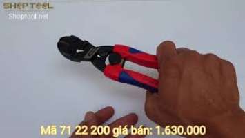 KNIPEX COBOLT: PHẦN 3 KÌM CẮT 71 22 200 - 0823978258 SHOPTOOL.NET