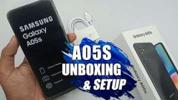Samsung Galaxy A05s Unboxing & Setup Hands-On