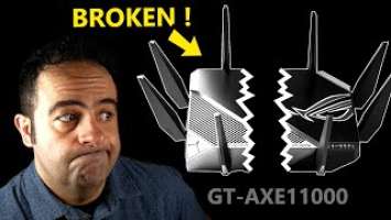 I Broke my ASUS GT-AXE11000 but I Fixed it !