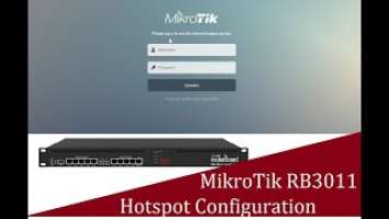 MikroTik RB3011 Uias RM Hotspot Setup