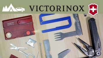 Мультитул Victorinox swisscard lite обзор.  сравнение Forkanife