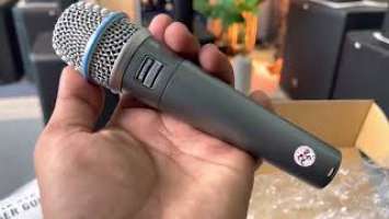 Mic SHURE Series Beta - Shure Beta 57A Studios Record Acoustic