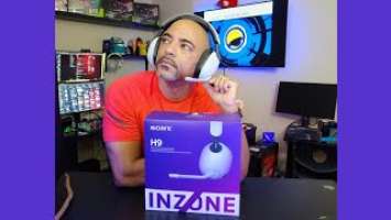 Sony INZONE H9 Gaming Headset Unboxing and 1st Impression