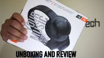 JBL TUNE600BT Noise Canceling On Ear Headphones || Unboxing And Review || Hindi ||  2019