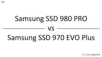 Samsung SSD 980 PRO vs Samsung SSD 970 EVO Plus – Comparison, Differences, Pros and Cons