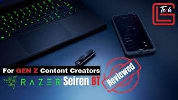 Razer Seiren BT - Bluetooth Microphone for Content Creators - //GL Tech//GL Life//GreatLobbyist//