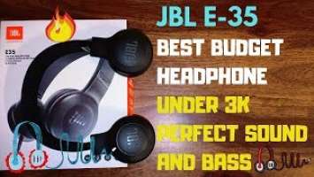 JBL E35 HEADSET | UNBOX IN HINDI AND REVIEW BUDGET HEADSET | UNDER 3K PERFECT BASS FULL ON SOUND