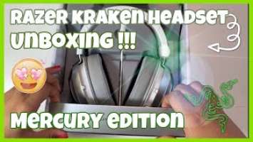 Razer KRAKEN Headset - Unboxing (Mercury Edition)