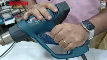 GHG 20-63 BOSCH professional Heat gun, Hot air blower 2100W unboxing and review