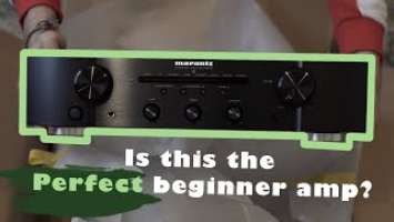BEST Beginner Amp? Unboxing Marantz PM6007