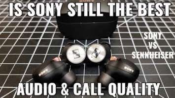 Does Sony Still RULE!  Check out Sony WF1000XM4 vs Sennheiser MTM 2 Call and Audio Challenge