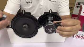 Pioneer TS-A1600C 6.5 inch 2 Way Component Speaker Unboxing + Speaker Review#unboxing#pioneer#review