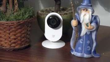 Yi 1080p Home Security Camera sample footage - review