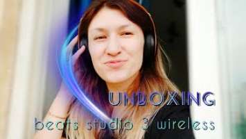 РАСПАКОВКА НАУШНИКОВ BEATS STUDIO 3 WIRELESS