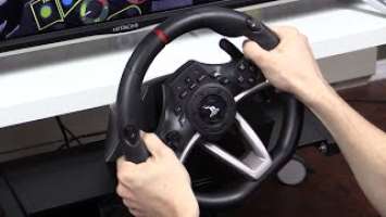 Как настроить руль Hori Racing Wheel Apex