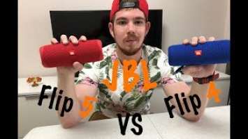 Обзор и сравнение колонок JBL Flip 4 и Flip 5
