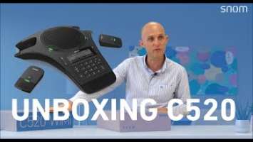 Unboxing Snom C520 - WiMi Conference phone (English)