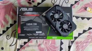 ASUS TUF GTX 1650 UNBOXING | 4GB GDDR6 OC EDITION | TaSneZ Gaming