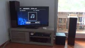 test caisson Yamaha NS SW050