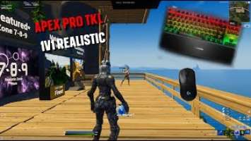 SteelSeries Apex Pro TKL ASMR Chill  Realistic Gameplay+ Keyboard & Mouse Sounds ASMR
