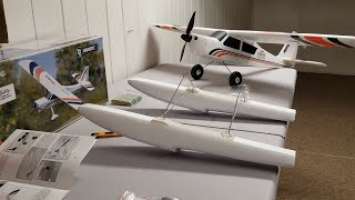 Rage R/C Defender 1100 EP RTF - Part 5: Installing Floats for Snow Flying