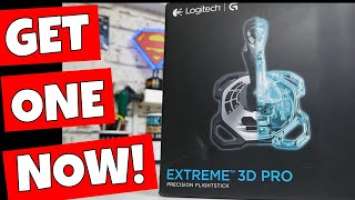Logitech Extreme 3D Pro the BEST Budget HOTAS Flightstick For FS2020