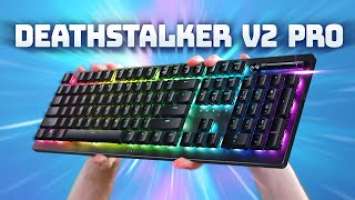 NEW Razer Deathstalker V2 Pro Wireless Keyboard Review