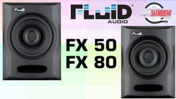 Активные двухполосные мониторы Fluid Audio FX50 и Fluid Audio FX80 (сравниваем с Tannoy Gold 5)