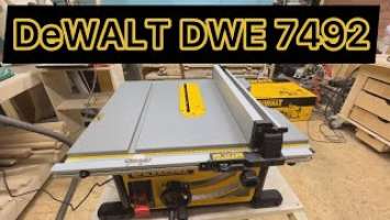 Распиловочный станок DeWALT DWE 7492/Распаковка/Обзор/Комплектация/ Стоит ли он своих денег?