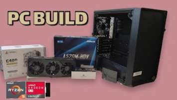 AMD Ryzen 5 4500 - AsRock A520M HDV - RX 5600 XT - PC Build