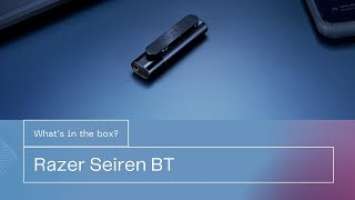 Unboxing - Seiren BT - Razer