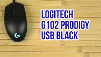 Распаковка Logitech G102 Prodigy USB Black