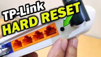 Reset TP-Link TL-WR841N Router to Factory Defaults Settings
