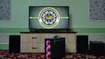 Edifier R2850DB + Edifier T5 Bass test (Connected to the PC) 30% volume
