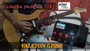 Yamaha pasifica 112j / valeton Gp200 cek sound