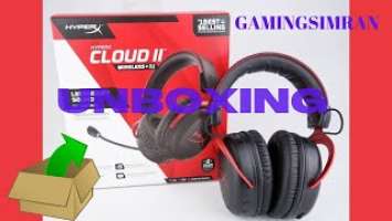 UNBOXING HEADPHONE  HYPERX CLOUD CORE 7.1 SURROUND SOUND SPONSOR BY ABIGOR BROTHER #hyperx #gameplay