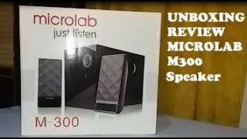 Unboxing and review Microlab M300 Best value multimedia speaker #microlab #Speaker #unboxing