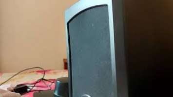 microlab m-111 speaker bass test