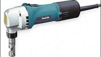 Today we use Nibbler Makita JN1601 to cut Zinc at Job site