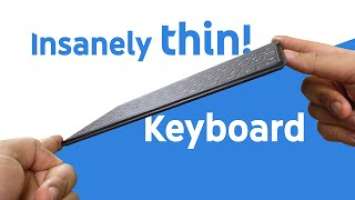 Logitech Keys To Go Insanely thin bluetooth keyboard for iPad | Ultra thin and Portable Keyboard.