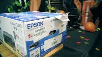 Epson l1250. Принтер по импортозамещению. Распаковка, заправка, настройка