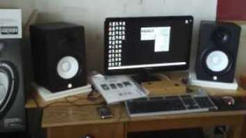 Yamaha Hs 7 Powered Studio Monitor unboxing