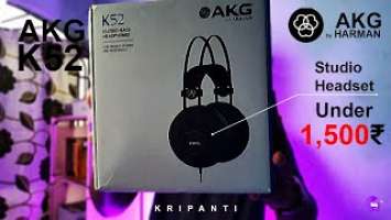 AKG K52 - Over the Ear Headphone | Harman Headphone | Best Head phone in the World | Under 1500 ₹