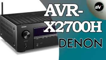 Обзор Denon AVR-X2700H с поддержкой 8K