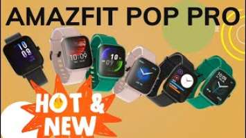 !!Бомба!!Amazfit Pop Pro новинка от Huami Xiaomi Amazfit Bip U Pro