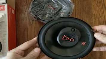 Автоакустика JBL Stage3 637CF - распаковка и прослушивание динамиков
