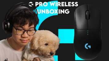 Logitech G Pro Wireless Mouse Unboxing