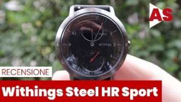 Recensione Withings Steel HR Sport