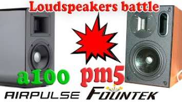 Airpulse A100 vs Fountek Promatter 5