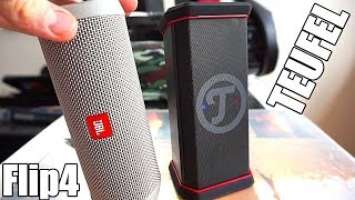 СРАВНИВАЮ TEUFEL XS С JBL FLIP 4 l ЧТО КРУЧЕ ???